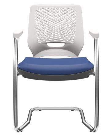 Cadeira Fixa Beezi azul