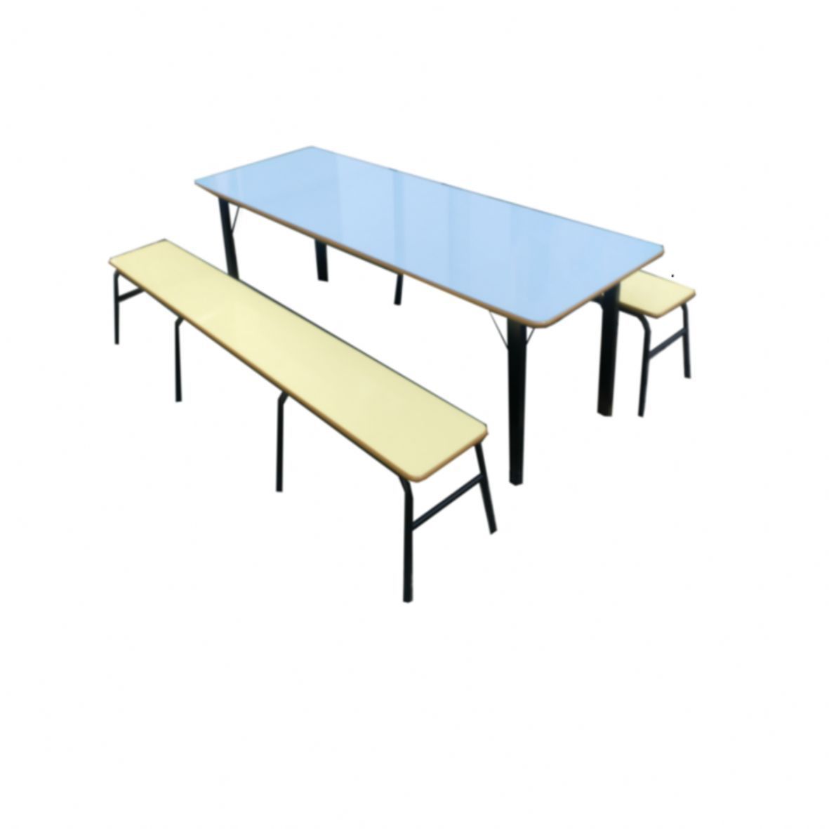 Conjunto Refeitório Escolar sem encosto Adulto