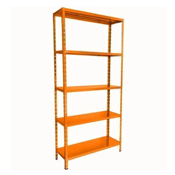 Estante de aço Linha Leve 05 Prateleiras- Medindo:1,80x0,92x0,40 - suporta ate 25 kg/vão