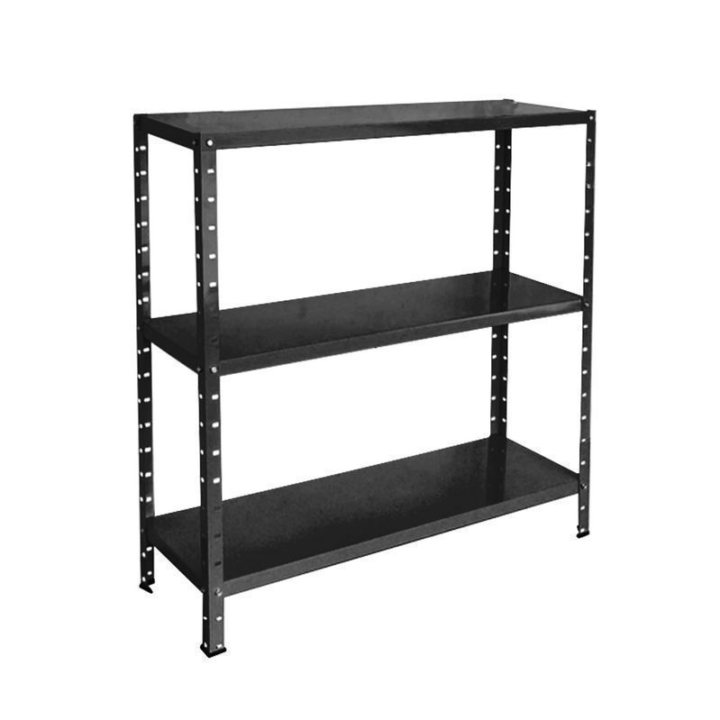 Estante de aço Modular 03 prateleiras - Medindo:0,91x0,92x0,27