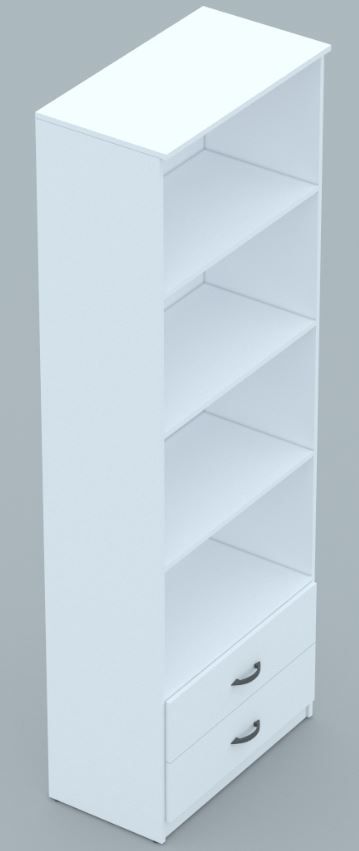 Estante Orgazinadora c/ gaveta - med. 2,00x0,70x0,38