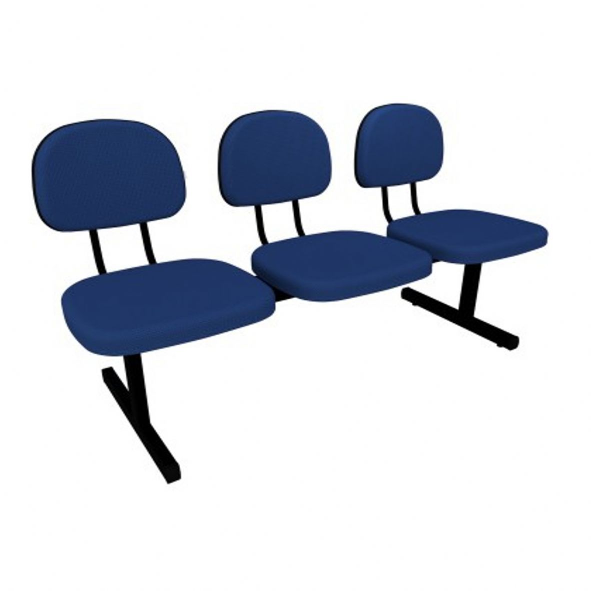 Longarina Secretaria 03 lugares