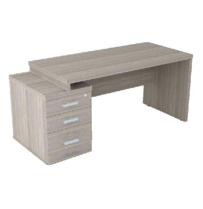 Mesa Diretiva Impact pé gaveteiro de 1,70