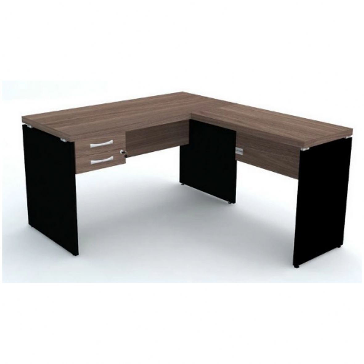 Mesa PE 400 em L com Gavetas PD- 1,70x1,60