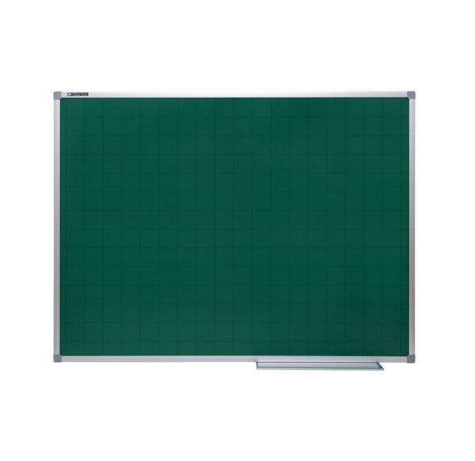 QUADRO VERDE TEXTURIZADO QUADRICULADO LUXO- 1,20X3,00