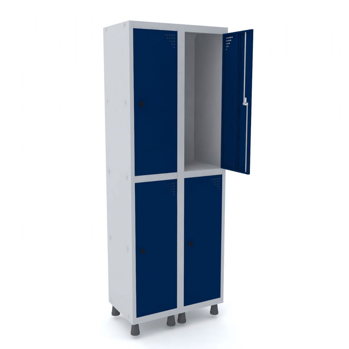 ROUPEIRO DE AÇO 04 PORTAS - 2/4 - FIT