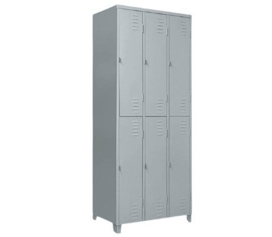 Roupeiro de aço 06 portas grandes - PROMO
