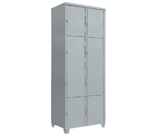 Roupeiro de aço 08 portas pequenas - PROMO