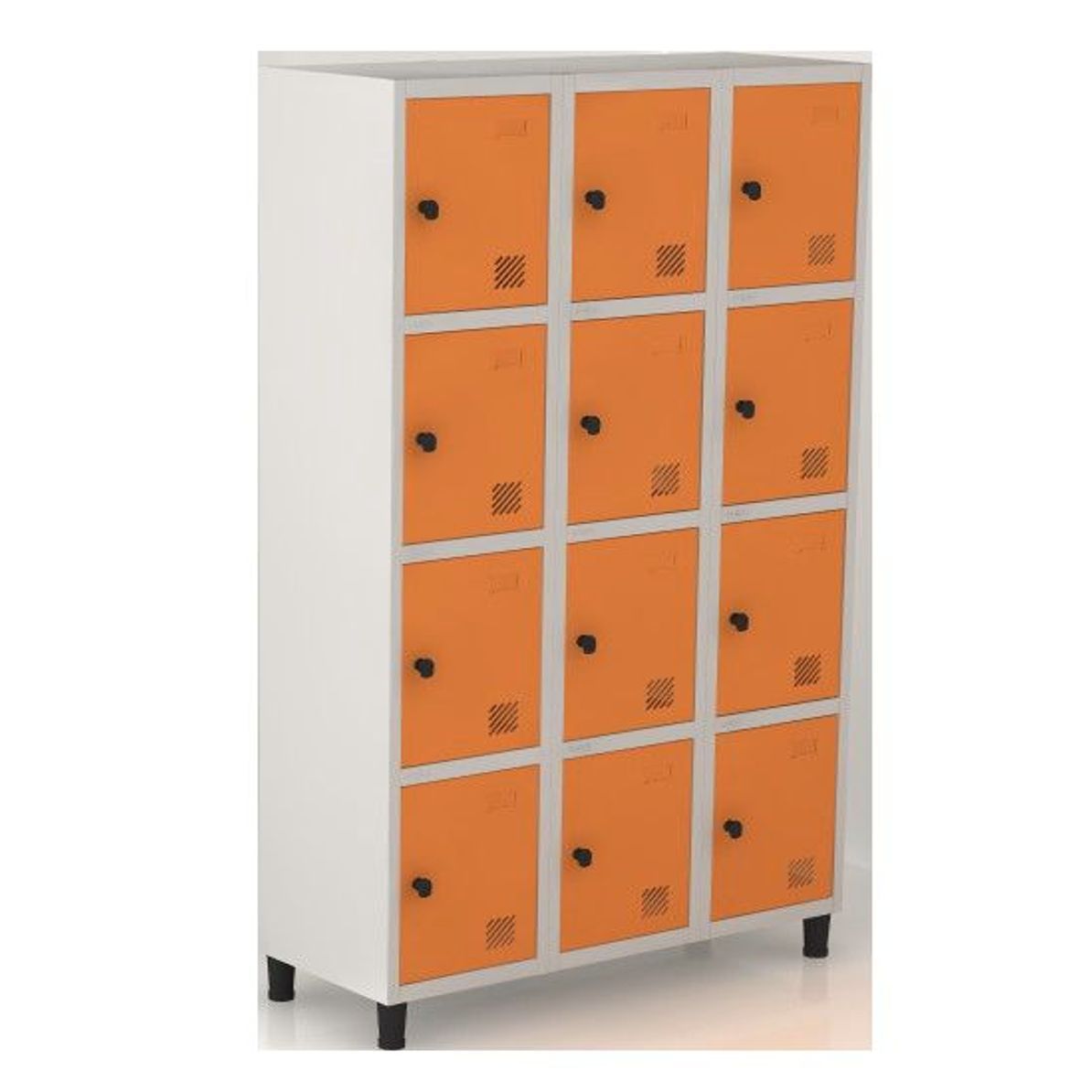 ROUPEIRO DE AÇO 12 PORTAS - 3/12 - FIT