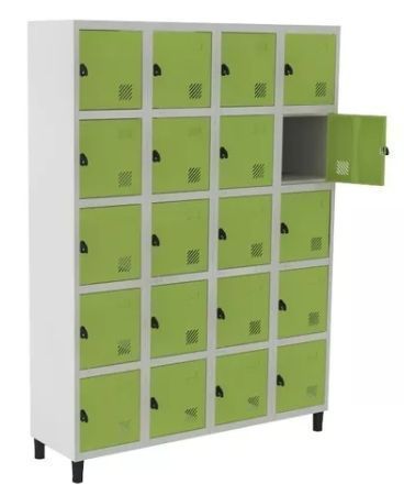 ROUPEIRO DE AÇO 20 PORTAS - 4/20 - FIT