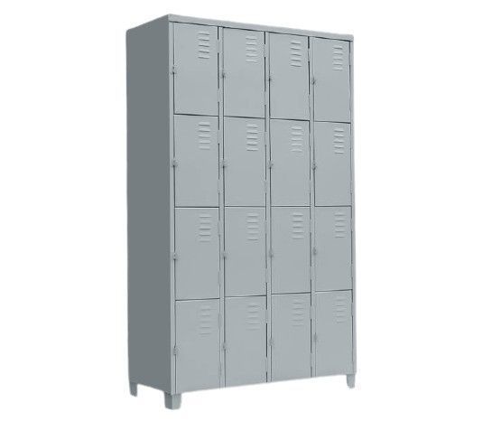 Roupeiro de aço eco 504/16 portas pequenas - PROMO
